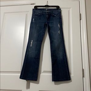 7 For all mankind bootcut jeans